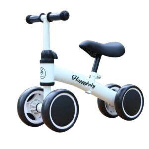 Bicicleta De Balance Sin Pedales Para Bebé 4 Ruedas