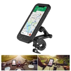 Soporte Celular Bici Impermeable Ajustable 360 Grados