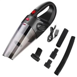 Aspiradora Portátil Potente Para Auto Y Casa Con USB