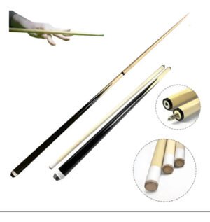 Taco De Billar Profesional 145cm + Guante Y Tiza Maderoso Taco