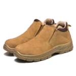 Bota De Seguridad Industrial Hombre Casquillo Antiderrapante Marrón Claro 29 Mx