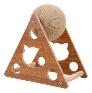 Rascador Para Gatos Juguete Para Mascotas Marrón