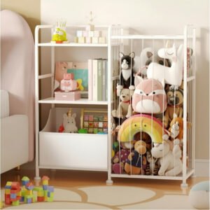 Estante Organizador Infantil Para Libros Y Juguetes Blanco