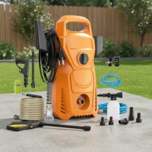Hidrolavadora Electrica Alta Presion Multifuncional Portatil Naranja 60