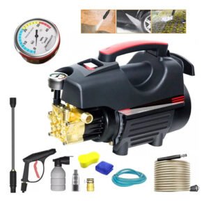 Hidrolavadora Eléctrica  De Presión Máxima 5000w 120v Negro 60