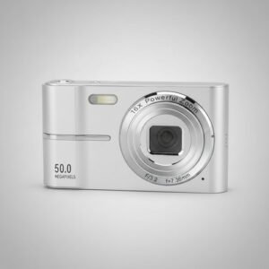 Camara Digital Zoom 1080 Pix Enfoque Automatico Gris