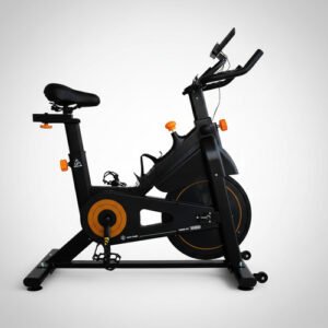 Bicicleta Spinning Fija Estatica Deportiva Cardio Pantalla Negro