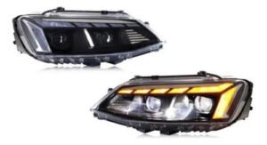 Par Faros Delanteros Para Vw Jetta Mk6 2012 2013 2014 2015 Ambos Lados