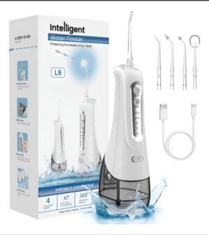 Irrigador Dental Bucal Portátil Recargable Inalámbrica 300ml Blanco