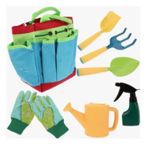 Juego Herramientas Jardineria Niños, Juguetes Al Aire Libre