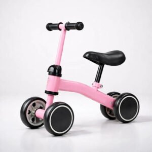 Bicicleta De Equilibrio Entrenadora Para Niños Sin Pedales Rosa