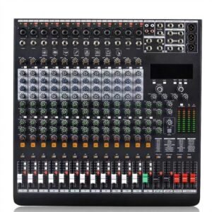 Mezcladora de audio profesional 12 canales DJ estudio