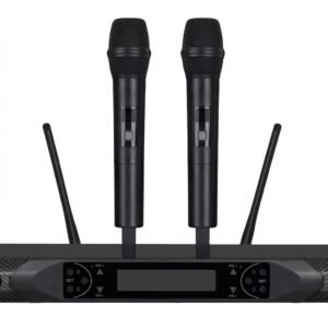 Micrófono inalámbrico doble profesional 150m SK-1000