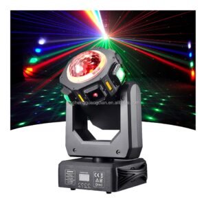 Lámpara Cabeza Móvil 100W Luz LED Fiesta DJ Discoteca