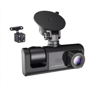 Cámara Para Auto Doble Lente Full HD 1080P Dashcam Carro