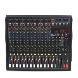 Consola Mezcladora Mixer 12 Canales Audio DJ Profesional