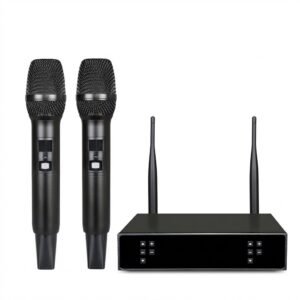 Micrófonos Inalámbricos Profesionales Uhf Doble Karaoke