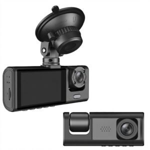 Cámara Para Auto Doble Lente HD Tablero Grabadora DVR