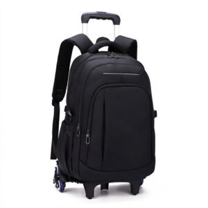 Mochila Escolar con Ruedas Impermeable Viaje Laptop