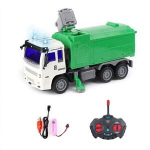 Camión De Basura Control Remoto Luces Sonido Juguete