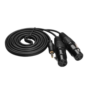 Cable xlr macho a plug 6.35mm trs balanceado audio