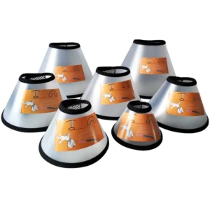 Cono isabelino ajustable protector para mascotas