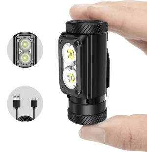 Linterna LED Recargable Potente Impermeable Camping