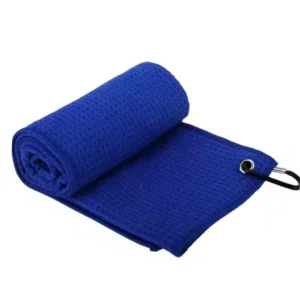 Set 3 toallas de golf microfibra azul