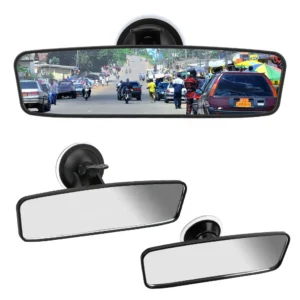 Espejo retrovisor interior para coche con espejo auxiliar