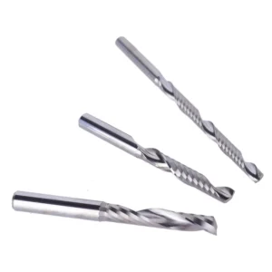 BROCA FRESA ROUTERCNC 3.175 MM 1/8 ALUMINIO ACRILICO