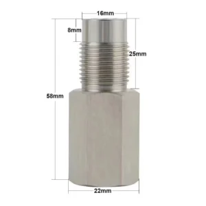 Adaptador eliminador de sensor de oxígeno M18x1.5