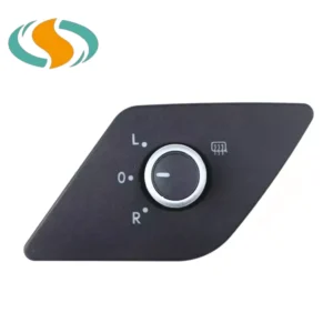 Interruptor Espejo Lateral Negro Para Mk6 Jetta 2010 2018