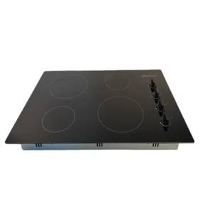 Parrilla Eléctrica de inducción 4 zonas Empotrable negra