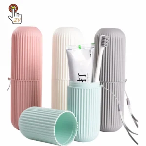 Estuche Porta Cepillo De Dientes Y Pasta Dental Portátil Para Viaje