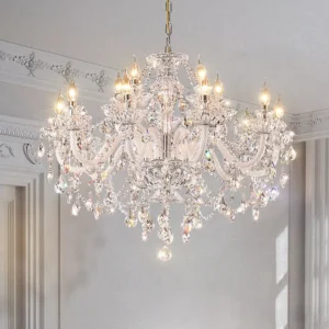 Lampara Colgante Cristal Vintage Elegant Lujoso Moderna 6luz