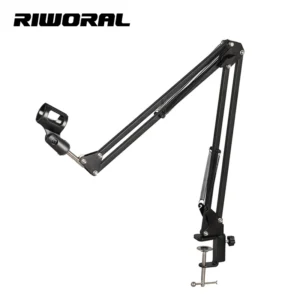 Soporte brazo articulado para micrófono de escritorio