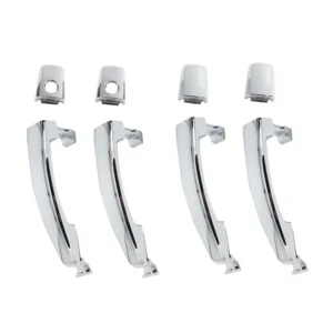 Manijas exteriores cromadas para puerta de auto 4 piezas