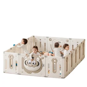 Corral De Seguridad Para Bebés Paneles Plástico Plegable