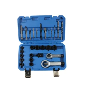 Kit 28 pzas extractores de tuercas