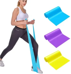 Liga de resistencia para ejercicio set 3 piezas color variado