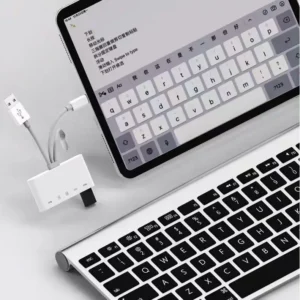 Adaptador lector tarjetas SD USB tipo C lightning iPhone