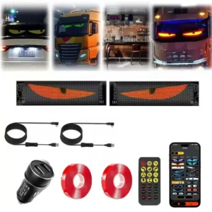 Pantalla Led Con Luz Devil Eyes Para carro
