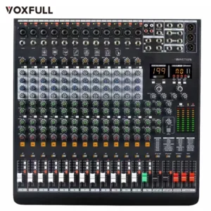 Mezcladora de audio profesional 12 canales DJ estudio