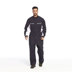 Overol de trabajo mecánico uniforme industrial resistente