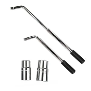 Llave de cruz para llantas con extensión y dados