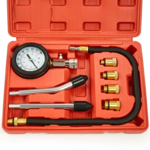 Kit probador de compresión para motor gasolina 300 psi