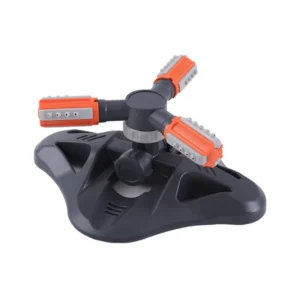 Aspersor giratorio 360° para jardín multiposición