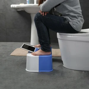 banquito escabel para baño posición cuclillas plegable