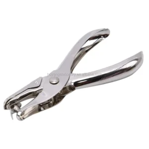 PINZA PERFORADORA OVALO CREDENDICALES PVC CUERO Y CARTULINA