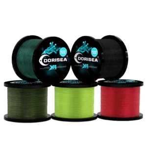 Hilo de pesca trenzado carrete 300m verde 10 LB